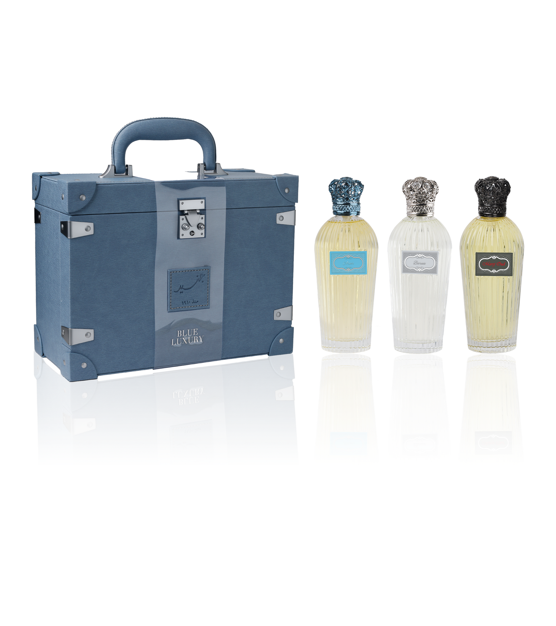 Blue Luxury - For him and her - Perfume Spray Collection - 200 ML - Junaid Perfumes - Bahrain