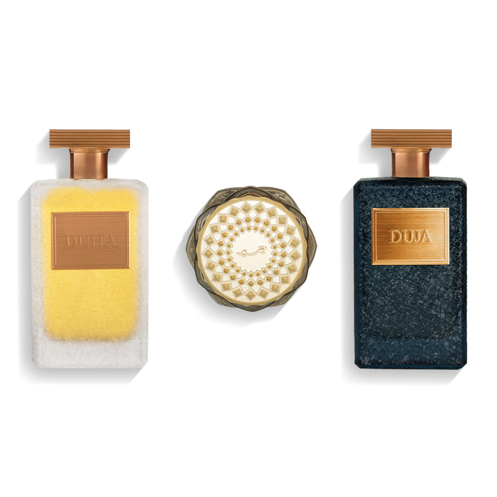 مجموعة هوريزن - للجنسين - مجموعة بخور وعطور - 100مل و 60 جرام 