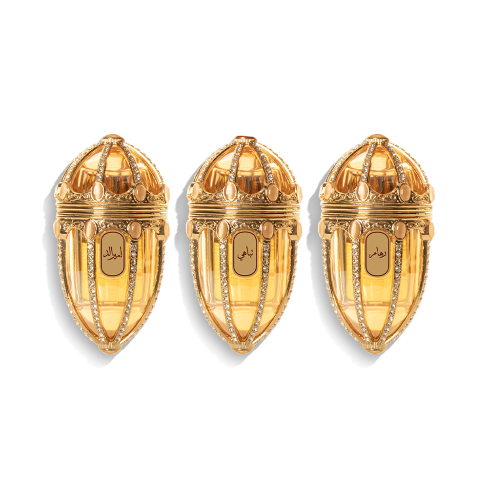 Table Set - For him and her - Perfume Oil - Junaid Perfumes - Bahrain